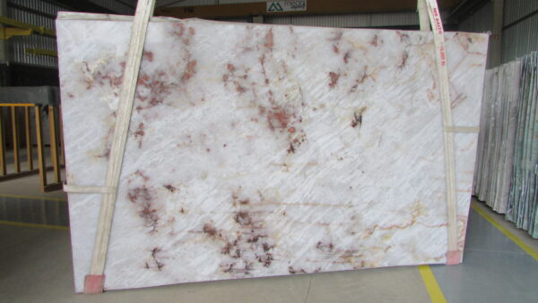 Cristalo Pink Quartzite Slab - Image 2