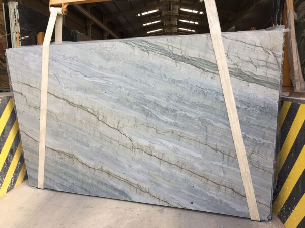 Ocean Blue Quartzite Slab - Image 2