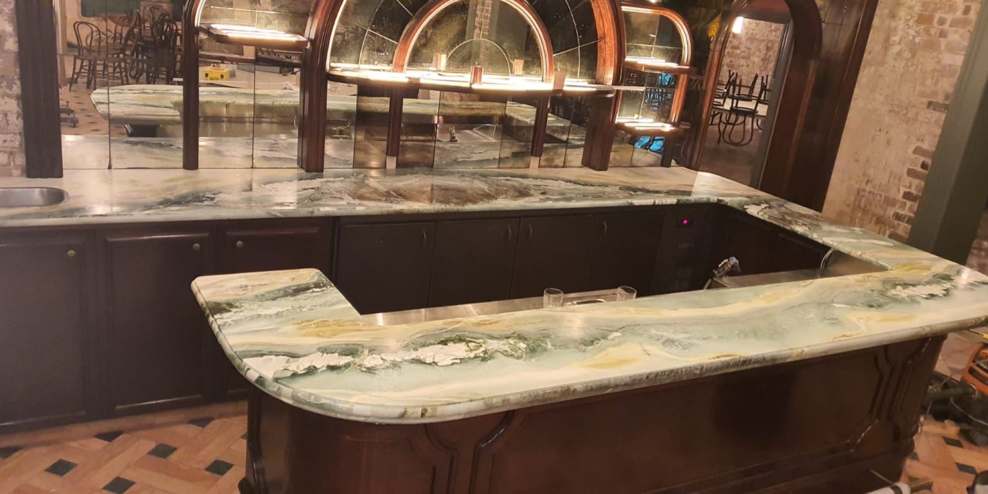 Harmo Stone Gallery Finished project counter top